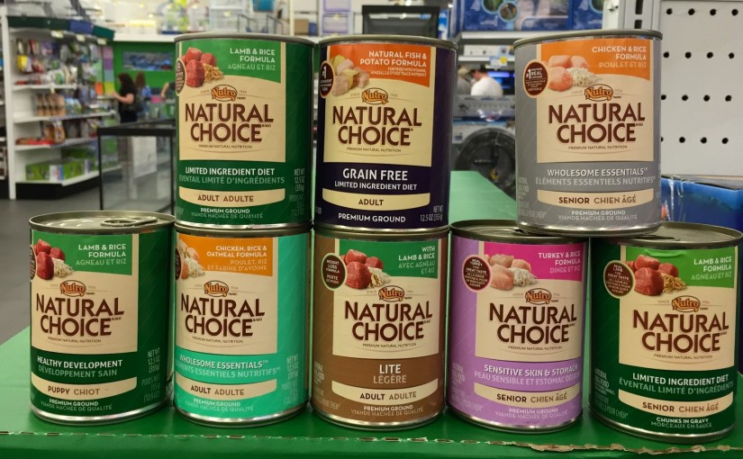 Natural Choice canned dog food by NUTRO